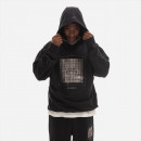 Bluza męska A-COLD-WALL* Foil Grid Hoodie ACWMW074 BLACK