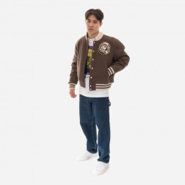 Kurtka męska Billionaire Boys Club Astro Varsity Jacket B22301 BROWN