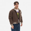 Kurtka męska Billionaire Boys Club Astro Varsity Jacket B22301 BROWN