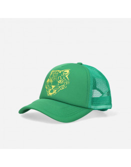 Czapka Billionaire Boys Club Leopard Trucker Cap B22344 GREEN