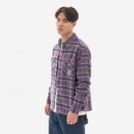 Koszula męska Billionaire Boys Club Check Shirt B22317 PURPLE