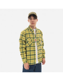 Koszula męska Billionaire Boys Club Check Shirt B22317 YELLOW