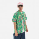 Koszula męska Billionaire Boys Club Jungle Camo Camp Collar Shirt B22319 GREEN