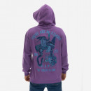 Bluza Maharishi U.A.P. Embroidered Hoody Organic Cotton Sweat 4098 PURPLE