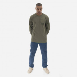 Koszulka męska Maharishi Miltype Longsleeve T-shirt Organic Cotton Jerse 7022 OLIVE