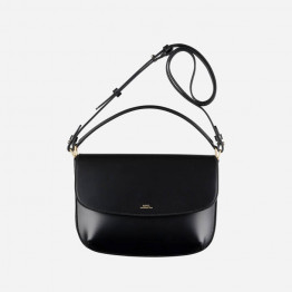 Torebka A.P.C. Sarah Shoulder A Strap PXAWV-F61604 BLACK