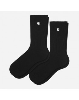 Skarpetki Carhartt WIP Madison Pack Socks I030923 BLACK/WHITE