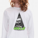 Koszulka męska PLEASURES x UNKLE Soundscape Long Sleeve P22U003-WHITE