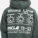 Bluza męska PLEASURES x UNKLE TB-03 Premium Hoodie P22U005-GREEN