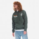 Bluza męska PLEASURES x UNKLE TB-03 Premium Hoodie P22U005-GREEN