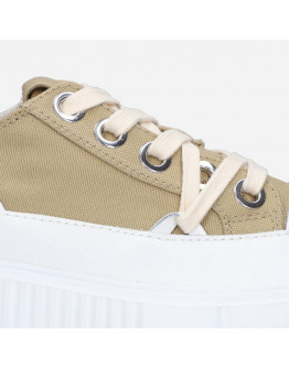 Buty damskie sneakersy Inuikii Matilda Canvas Low 23 30102-24 GREEN