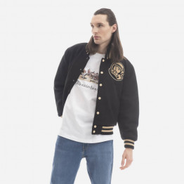 Kurtka męska Billionaire Boys Club Astro Varsity Jacket B22201 BLACK