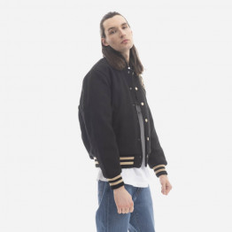 Kurtka męska Billionaire Boys Club Astro Varsity Jacket B22201 BLACK