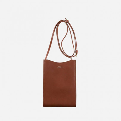 Torebka Saszetka A.P.C. Neck Pouch Jamie PXBMW-F63412 HAZELNUT