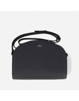 Torebka A.P.C. Sac Demi-lune PXBJQ-F61048 BLACK