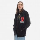 Bluza męska PLEASURES x Hunter S. Thompson HST Zip Hoodie P22W051-BLACK