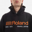 Bluza męska PLEASURES x Roland Hoody P22W043-BLACK