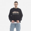 Bluza męska Billionaire Boys Club Space Hunt Crewneck B22425 BLACK