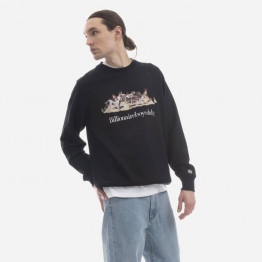 Bluza męska Billionaire Boys Club Space Hunt Crewneck B22425 BLACK