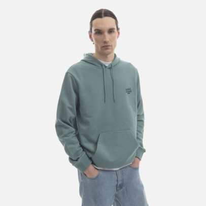 Bluza męska A.P.C. Marvin Hoodie COEZD-H27733 GREY GREEN