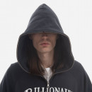 Bluza męska Billionaire Boys Club Gentleman Logo Zip Through Hood B22433 NAVY