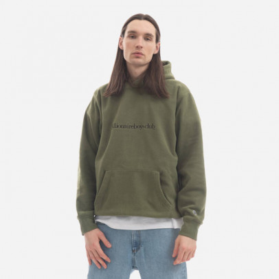 Bluza męska Billionaire Boys Club Serif Logo Fleece B22428 DARK GREEN