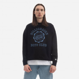 Bluza męska Billionaire Boys Club Academy Logo Crewneck B22423 BLACK