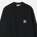 Bluza męska Carhartt WIP Pocket Sweat I030903 BLACK