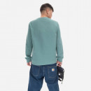 Bluza męska A.P.C. Sweat Rider COEZD-H27699 GREY GREEN