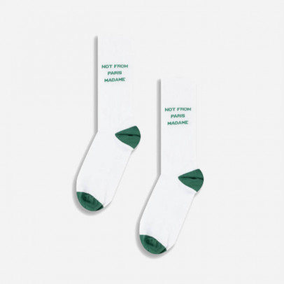 Skarpety Drôle De Monsieur La Chaussette SK101 GREEN