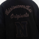 Kurtka męska thisisneverthat Originals Corduroy Varsity Jacket TN223WOWLS02 BLACK