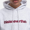 Bluza męska thisisneverthat T-Logo Hoodie TN220TSWHO01 LIGHT HEATHER GREY