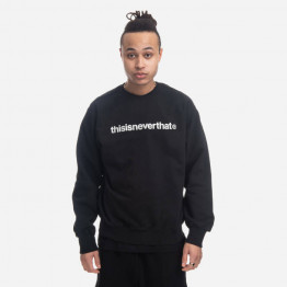 Bluza męska thisisneverthat T-Logo Crewneck TN220TSWCW01 BLACK