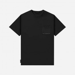 Koszulka męska STAMPD Strike Logo Perfect Pocket Tee SLA-M3098TE-BLK