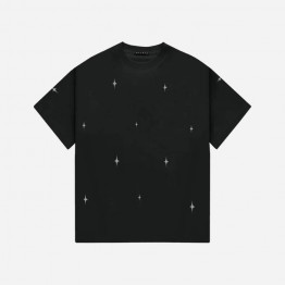 Koszulka męska STAMPD Chrome Star Relaxed Tee SLA-M3101TE-BLK