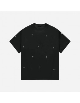 Koszulka męska STAMPD Chrome Star Relaxed Tee SLA-M3101TE-BLK