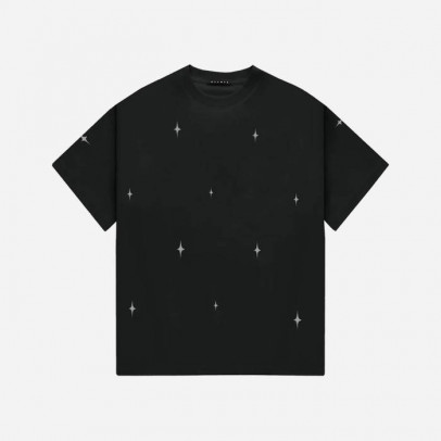 Koszulka męska STAMPD Chrome Star Relaxed Tee SLA-M3101TE-BLK