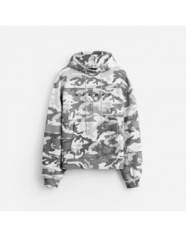 Bluza męska STAMPD Camo Patchwork Hoodie SLA-M3105HD-CPW