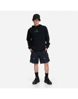 Szorty męskie A-COLD-WALL* Irregular Dye Short ACWMB183 BLACK