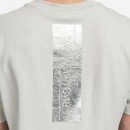 Koszulka męska A-COLD-WALL* Foil Grid SS T-Shirt ACWMTS110 BONE