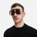 Okulary Rick Owens DRKSHDW Sunglasses Shielding RG0000001 GBLKBR BLACK TEMPLE/BROWN LENS