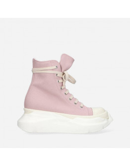 Buty męskie sneakersy Rick Owens Denim Shoes Abstract Sneak DU01C6840 DQ FADED PINK/MILK/MILK