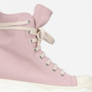 Buty męskie sneakersy Rick Owens Denim Shoes Abstract Sneak DU01C6840 DQ FADED PINK/MILK/MILK