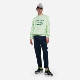 Bluza Drôle De Monsieur Le Sweat Slogan SW102 LIGHT GREEN