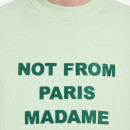 Bluza Drôle De Monsieur Le Sweat Slogan SW102 LIGHT GREEN