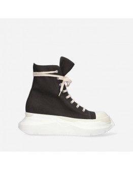 Buty męskie sneakersy Rick Owens DRKSHDW Denim Shoes Abstract Sneak DU01C6840 DQ DARK DUST/MILK/MILK