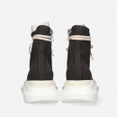 Buty męskie sneakersy Rick Owens DRKSHDW Denim Shoes Abstract Sneak DU01C6840 DQ DARK DUST/MILK/MILK