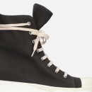 Buty męskie sneakersy Rick Owens DRKSHDW Denim Shoes Abstract Sneak DU01C6840 DQ DARK DUST/MILK/MILK