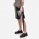 Szorty męskie Rick Owens DRKSHDW Jersey Trucker Cut Offs DU01C6388 RNEH1 BLACK