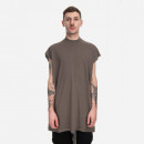 Koszulka męska Rick Owens Knit T-shirt Jumbo SL T DU01C6170 RN DUST